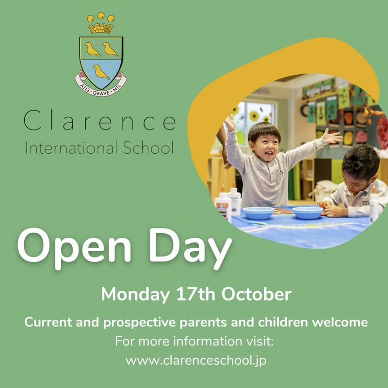 Clarence International School - Open Day Monday October 17